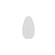 Islander DC 22 inch Indoor/Outdoor Ceiling Fan Narrow Oval Palm Blade Set of 5 - Matte White (90|BPP4MW)