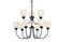 Chandelier 9Lt (2|43639BK)