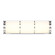 Harper LED Bathroom Vanity Light in Chrome (128|8-4204-16-11)