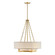 Brentwood 4-Light Pendant in Warm Brass (128|7-4999-4-322)