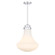 Bartlet 1-Light Pendant in Chrome (128|7-0108-1-11)