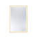 Paulding LED Rectangle Frontlit Mirror with Gold Frame (128|2-1234-48X32)