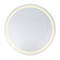 Beckett LED Round Frontlit and Backlit Mirror (128|2-1227-32)