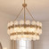 Bancroft 5-Light Chandelier in Noble Brass (128|1-3606-5-127)