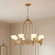 Allston 8-Light Chandelier in Warm Brass (128|1-1605-8-322)