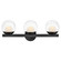 Medium Three Light Vanity (87|57443BK-LL)