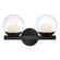 Small Two Light Vanity (87|57442BK-LL)