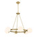 Maverick 33.5'' Vibrant Gold Chandelier (205|ED0161006VG)