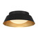 Donoven 15'' LED Matte Black + Gold Flush Mount (205|ED0552202MKGD)