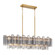 Addis 51.75'' Aged Brass Linear Chandelier (205|ADD-317-AG-SM)