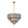 Addis 12 Light Aged Brass Chandelier (205|ADD-312-AG-SM)