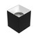 Zoron Square Flush Mount (1357|C4SL-NCS-BKHZ)