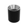Zoron Round Flush Mount (1357|C4RL-FCS-BKCH)