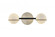 Centric 2-Light Bath Bar (254|FSN-4162-OPAL-MBBR)