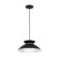 Noreen 14'' 1-Light Pendant (254|FSN-4187-OPAL-MBLK)