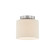 Classic 8'' Drum Semi-Flush w/ Open Bottom (254|FAB-9769-CREM-NCKL)