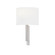 Hamilton ADA 1-Light Wall Sconce (254|FAB-4332-WHTE-NCKL)
