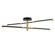 Fianco LED 4-Light Semi-Flush (254|NSH-4447-MBBR)