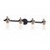 Brooklyn 4-Light Bath Bar (254|FSN-8194-CLER-MBBR)