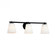 Alpino 3-Light Bath Bar (254|FSN-8033-OPAL-MBLK)