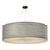Classic 48” LED Drum Pendant (254|FAB-9597-GRAY-DBRZ-LED8-5600)