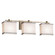 Era 3-Light LED Bath Bar (254|FAB-8443-55-WHTE-BRSS-LED3-2100)