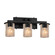 Dakota 3-Light Bath Bar (254|FSN-8773-10-SEED-MBLK)