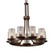 Dakota 9-Light Ring Chandelier (254|FSN-8766-10-SEED-DBRZ)