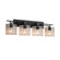 Aero 4-Light Bath Bar (254|FSN-8704-30-SEED-MBLK)