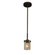 Atlas 1-Light LED Mini-Pendant (254|FSN-8455-10-SEED-DBRZ-LED1-700)