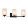 Era 3-Light Bath Bar (254|FSN-8443-15-FRCR-MBLK)