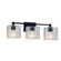 Tetra 3-Light Bath Bar (254|FSN-8423-55-SEED-MBLK)