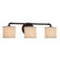 Bronx 3-Light Bath Bar (254|FAB-8463-30-CREM-DBRZ)