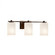 Era 3-Light Bath Bar (254|FSN-8443-10-OPAL-DBRZ)