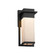 Pacific Small Outdoor LED Wall Sconce (254|CLD-7541W-MBLK)