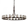 Dakota 21-Light 1-Tier Ring LED Chandelier (254|WGL-8716-10-GRCB-DBRZ-LED21-14700)
