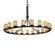 Dakota 21-Light 1-Tier Ring LED Chandelier (254|POR-8716-10-WAVE-DBRZ-LED21-14700)