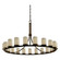 Dakota 21-Light 1-Tier Ring LED Chandelier (254|POR-8716-10-PLET-DBRZ-LED21-14700)