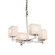 Tetra 5-Light Chandelier (254|FSN-8420-55-OPAL-CROM)