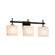 Union 3-Light Bath Bar (254|FSN-8413-30-OPAL-DBRZ)