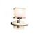 Archway ADA 1-Light Wall Sconce (254|FAB-8597-55-WHTE-NCKL)