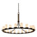 Dakota 21-Light 1-Tier Ring LED Chandelier (254|CNDL-8716-14-CREM-DBRZ-LED21-14700)