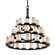 Dakota 36-Light 3-Tier Ring LED Chandelier (254|CLD-8712-10-DBRZ-LED36-25200)