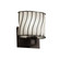Modular 1-Light Wall Sconce (ADA) (254|WGL-8931-30-GRCB-MBLK)