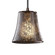 Mini 1-Light Pendant (254|FSN-8815-20-MROR-MBLK-RIGID)