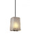 Small 1-Light Pendant (254|GLA-8816-26-WHTW-CROM-RIGID)