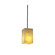 Small 1-Light Pendant (254|CLD-8816-15-MBLK-RIGID)