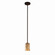 Mini 1-Light Pendant (254|ALR-8815-10-DBRZ-RIGID)