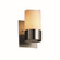 Dakota 1-Uplight Wall Sconce (254|CNDL-8761-14-CREM-DBRZ)