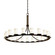 Dakota 21-Light 1-Tier Ring Chandelier (254|FSN-8716-10-OPAL-DBRZ)